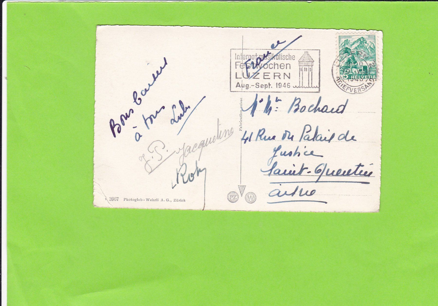 Cartes postales: Interlaken – D'occasion à St. Peterzell par neckertal 1