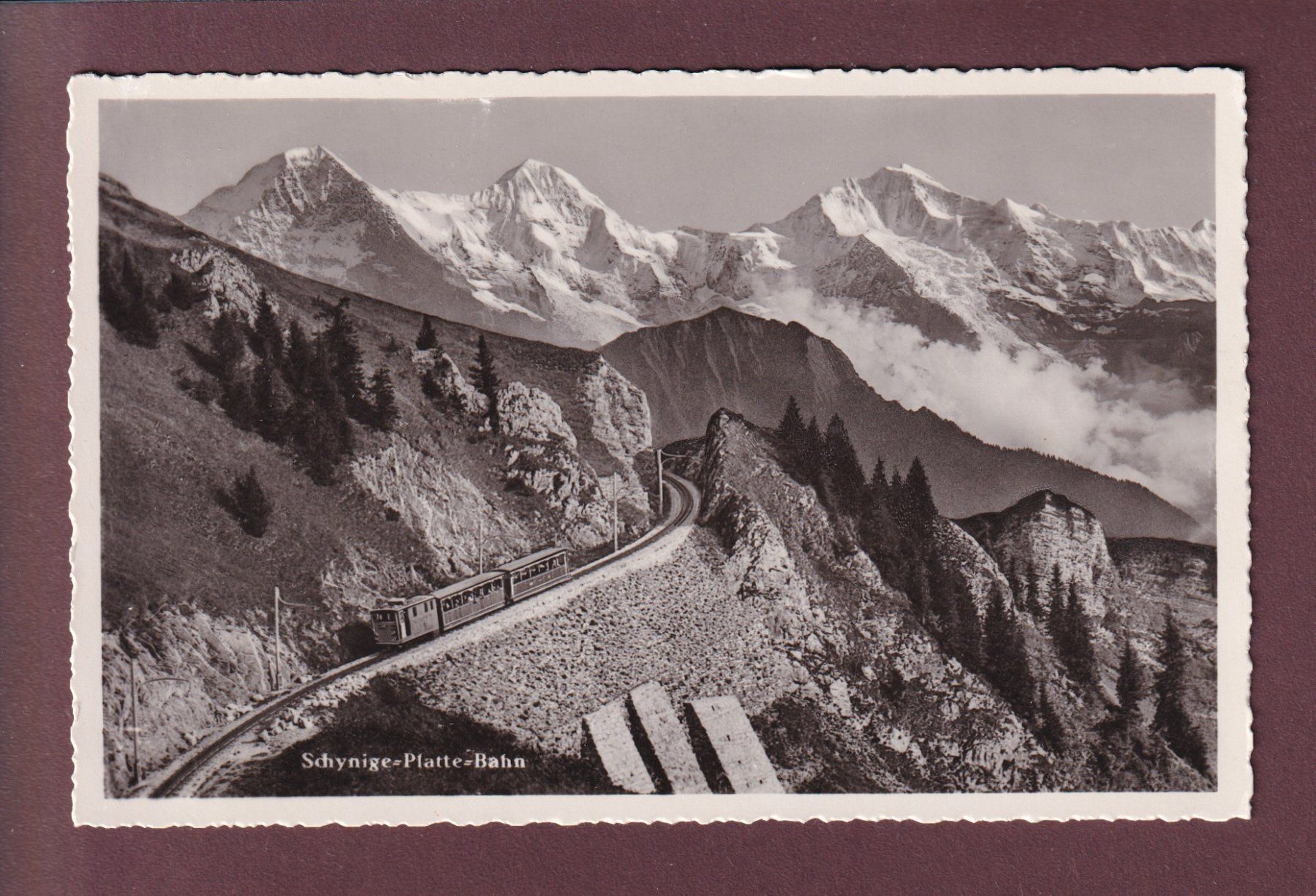 Cartes postales: SCHYNIGE PLATTE BAHN – D'occasion à Pully par nicecards