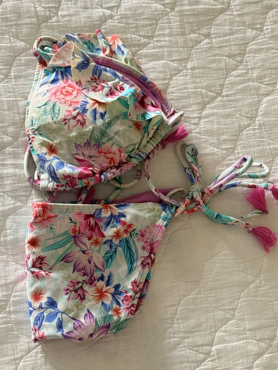 Badekleider & Bikinis: Bikini Accessorize Blumenmuster Gr.40 wie Neu – Gebraucht aus Dübendorf von Nemo_0 5