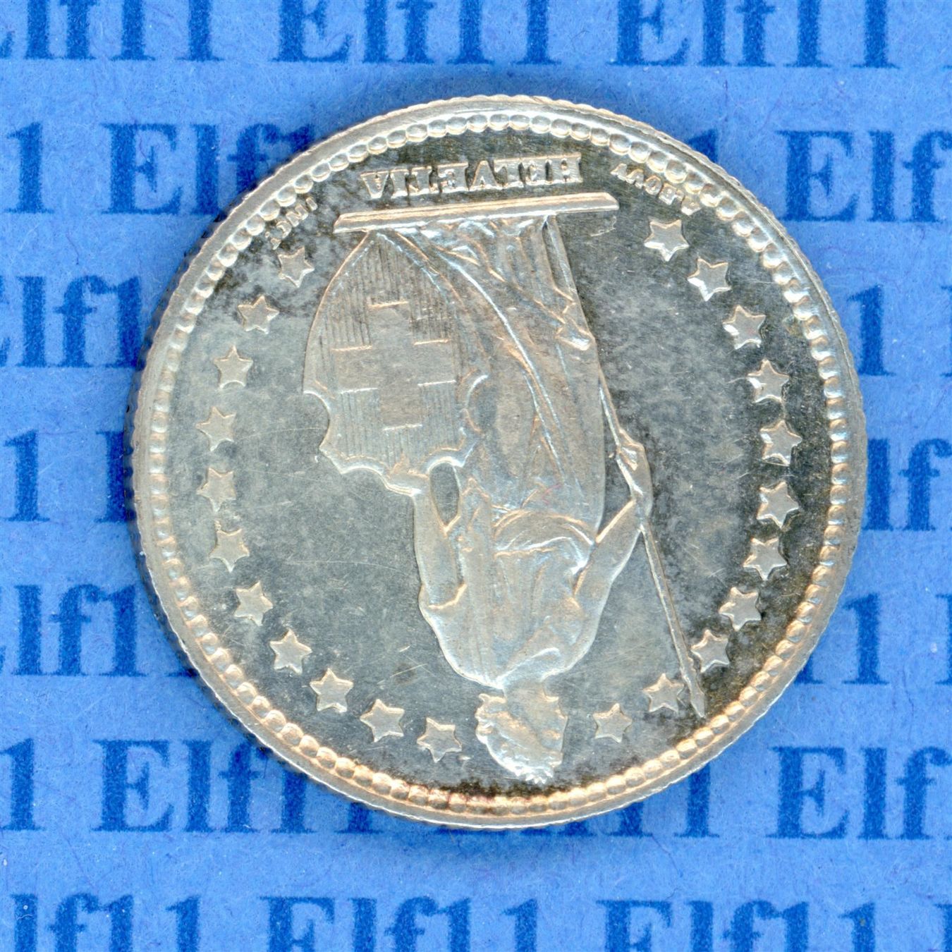 Tutti le monete: CHF___1.00 1899 -stgl 1 Franken – Nuovo (secondo la descrizione) da Widnau venduto da Elf11 1