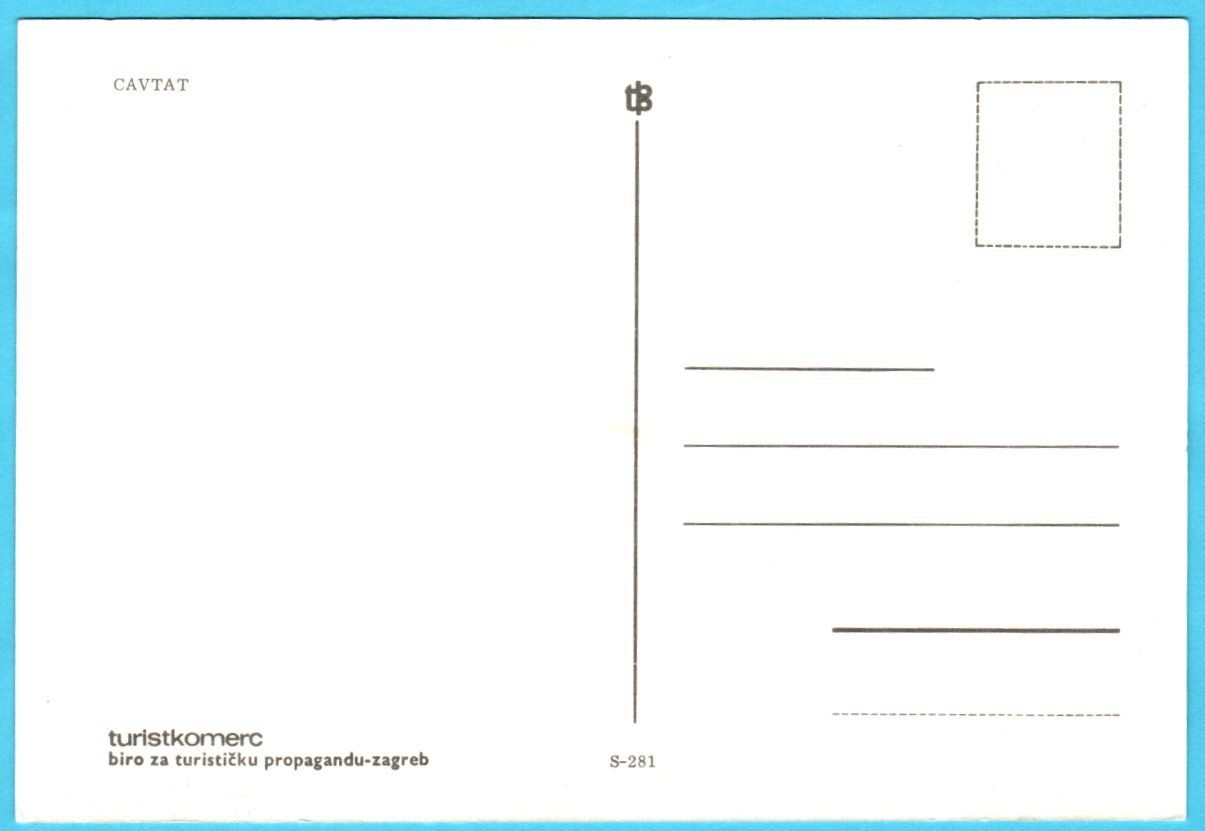 Cartoline postali: Cavtat Kroatien 1975 – Usato da Zürich venduto da Sion2006 1