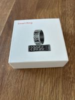 Smart Ring mit Display Silber 19.9 mm Durchmesser neu