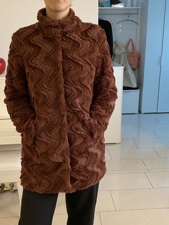 Schöne weiche Fell Jacke 40