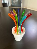 Bunte Apérospiessli im Topf, 8er-Set
