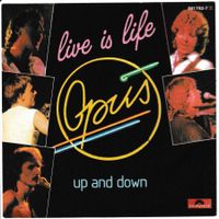 Opus - Live is Life 7" Vinyl 1984