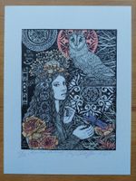 Exlibris Tatsiana Siplevich - Original Lithographie signiert