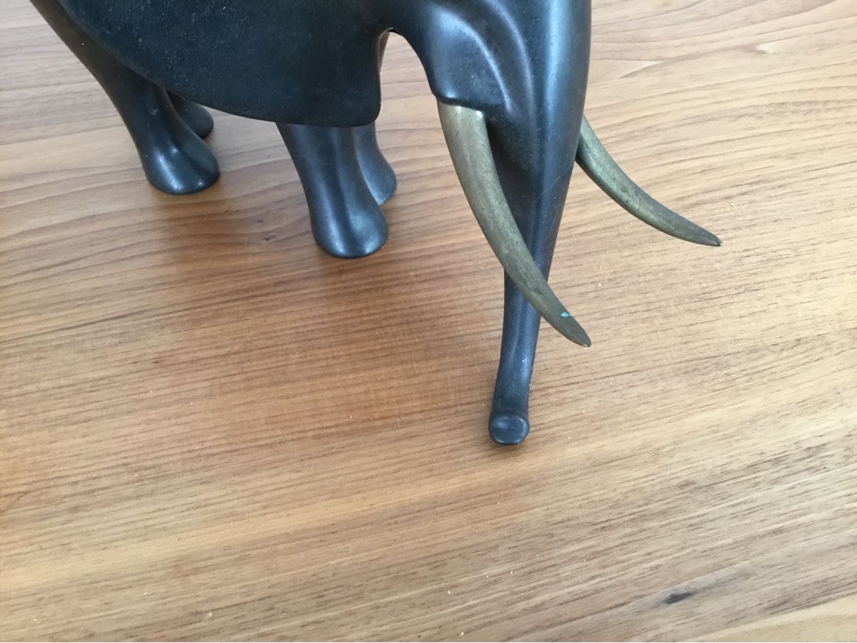 Sculture & Statue: Bronce Elefant Loet – Usato da St. Gallen venduto da roli808 1