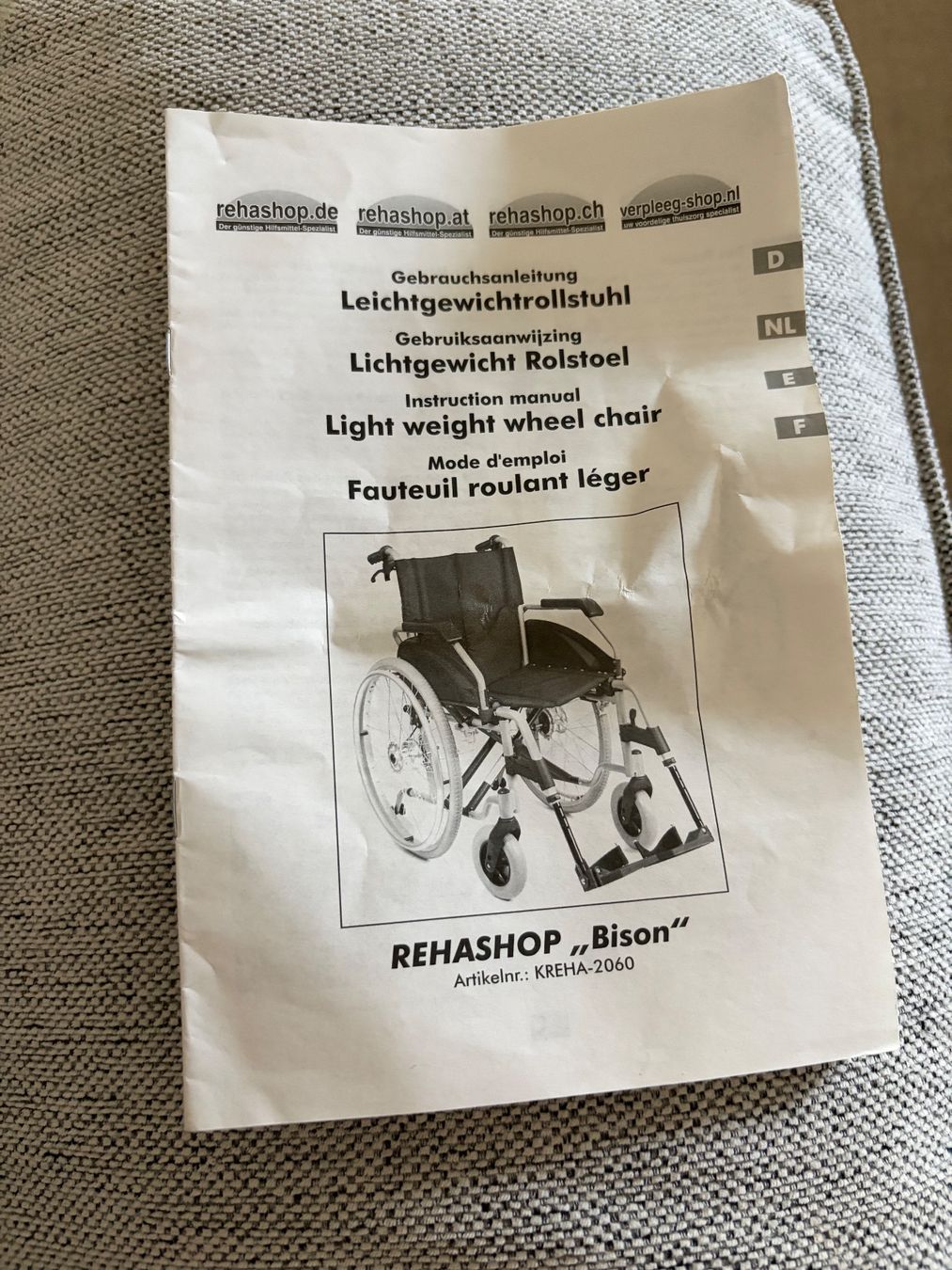 Sedie a rotelle: Rollstuhl in gutem Zustand – Usato da Zürich venduto da Sr220sr 5