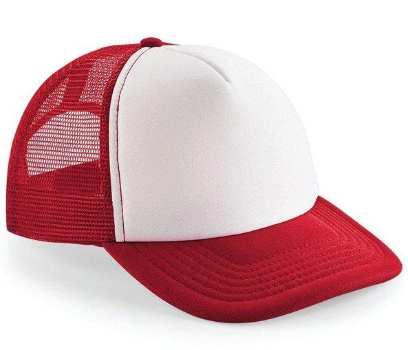 Copricapi, berretti & cappellini: Casquette  / Blanc - Rouge Classique – Nuovo e nell'imballaggio originale da Biel / Bienne venduto da Comment-shirts 1