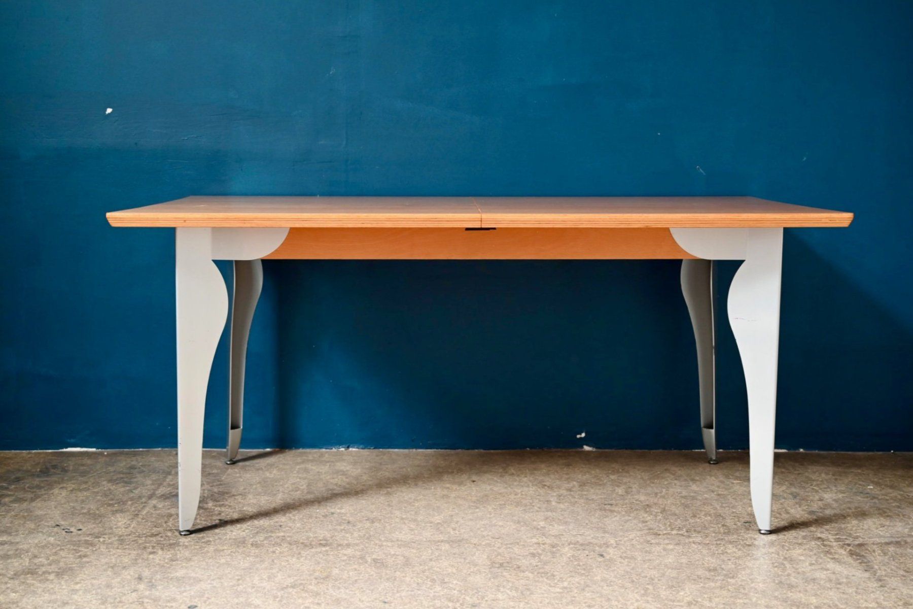 Tables: Table extensible Design 90s bois et acier – D'occasion à COLMAR par Sophiebellelurette 3