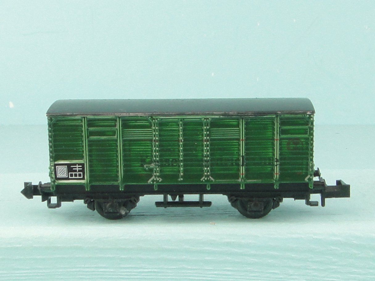 Trix Modellini di ferrovie: Trix Spur N 2 X Güterwagen – Usato da Bülach venduto da Albitrain 2