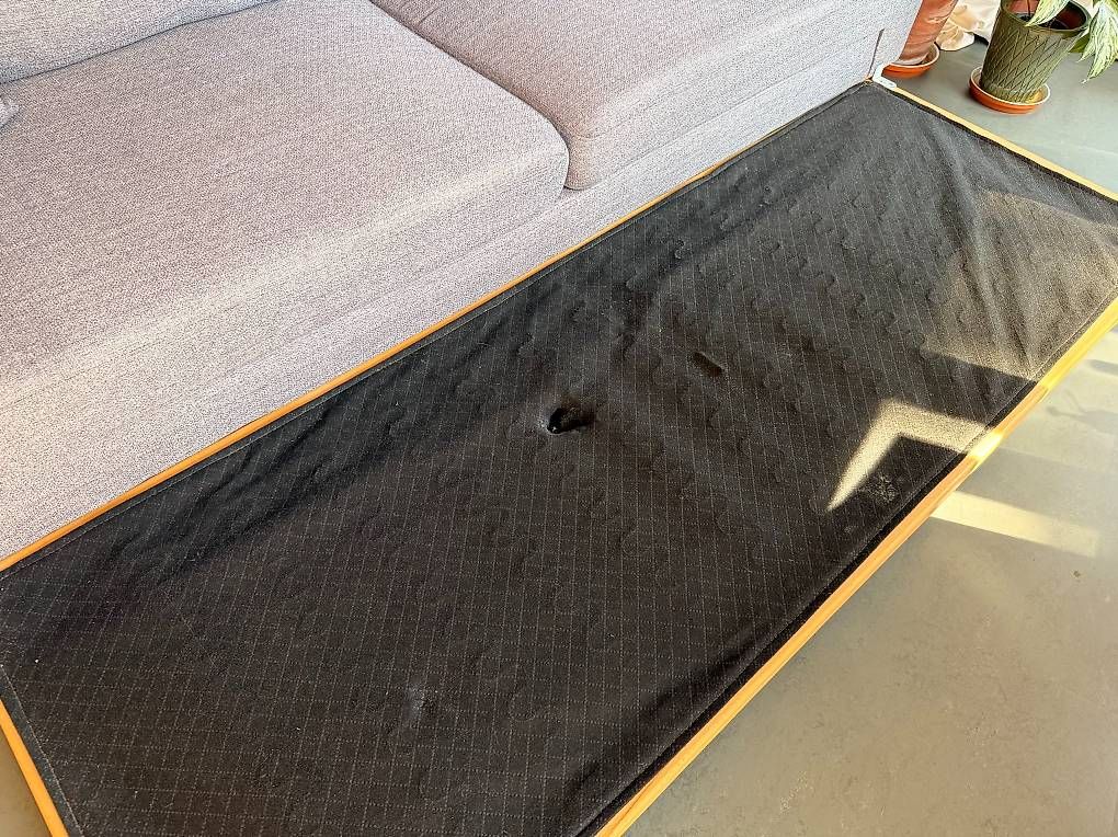 Divani: Schlafsofa grau, 3-Sitzer Sofa mit Bettfunktion – Usato da Zürich venduto da ecr_p9n5 4
