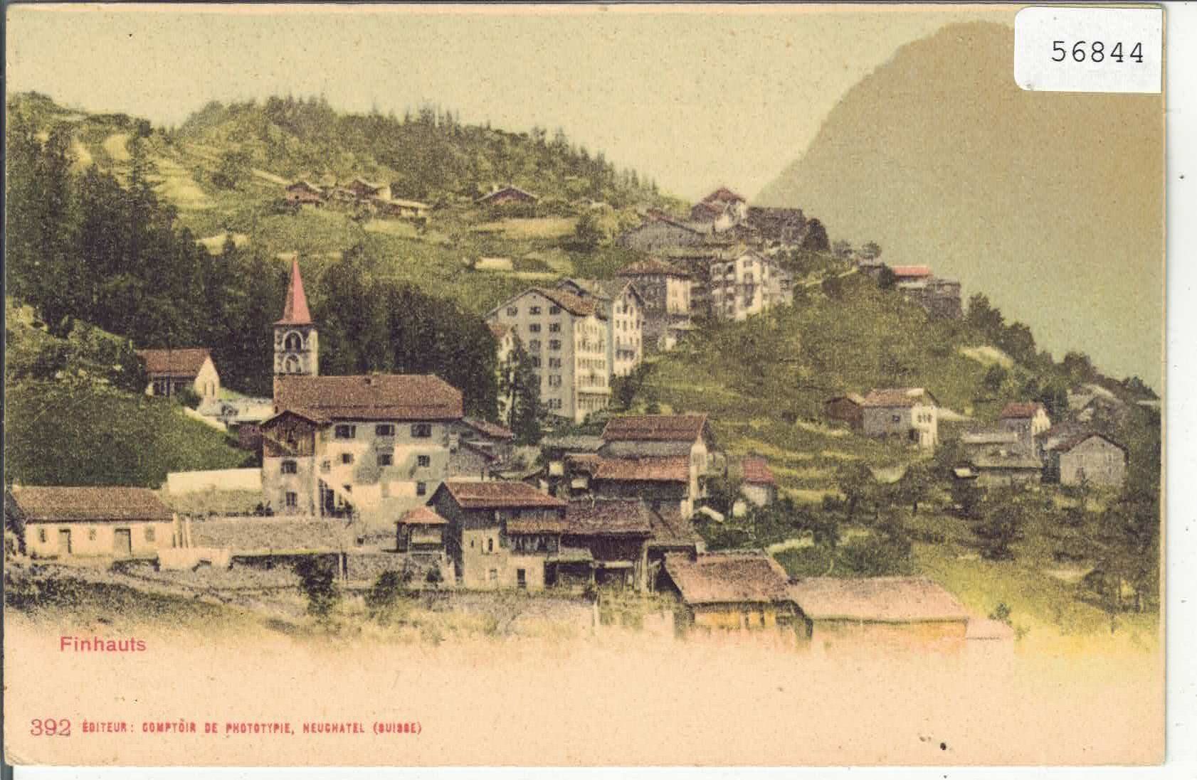 Cartes postales: Finhauts - Vue generale - Litho – D'occasion à Ettingen par Kartenplanet