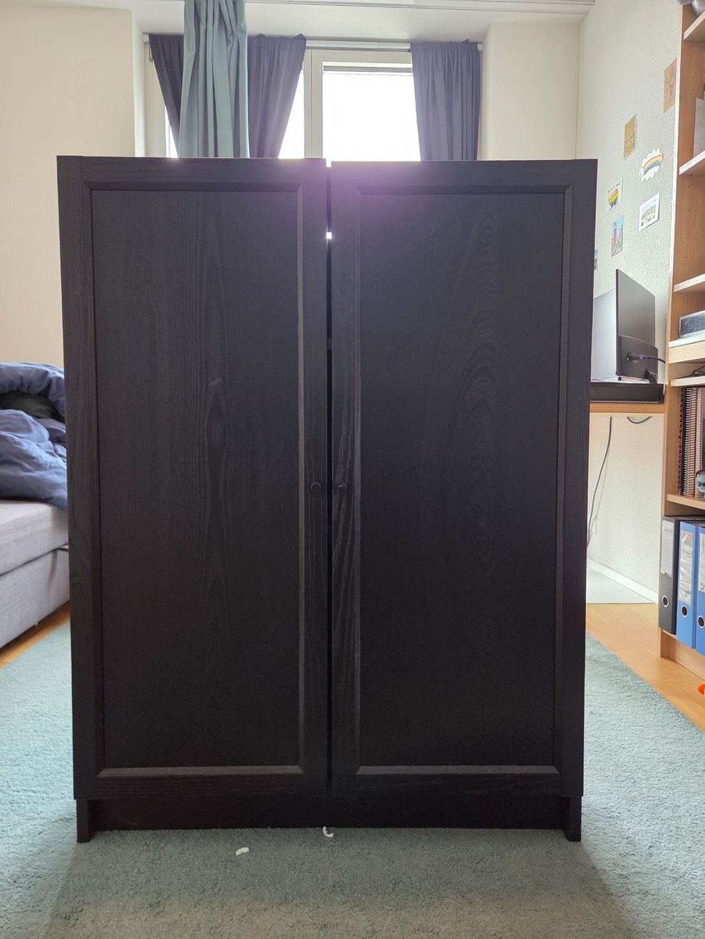Ikea Scaffali: IKEA Billy/Oxberg regal mit tur – Usato da Kriens venduto da bol_n7fp