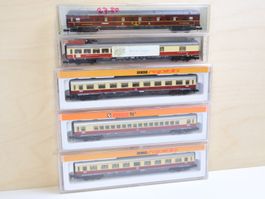 Minitrix & Co 5 x TEE Personenwagen Set - Spur N