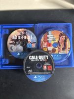 PS4 Spiele: Battlefield 1, GTA V, Black Ops III