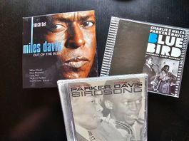 Zwei Jazz Legenden Miles Davis und Charlie Parker