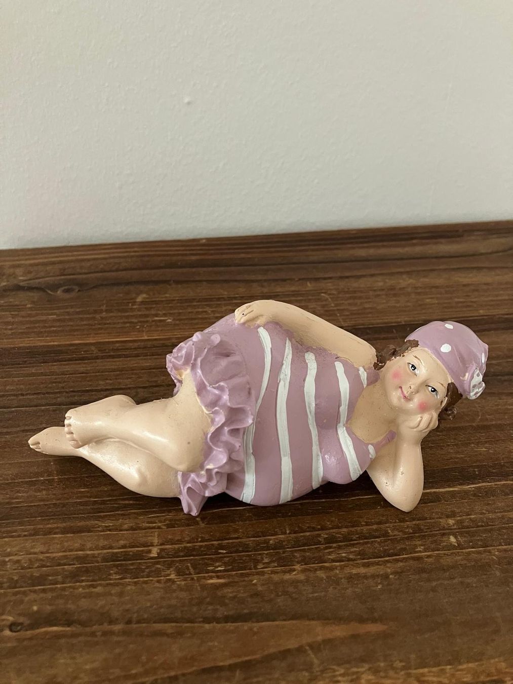 Statuette: Mollige Badenixe mit Turban – Usato da Allenwinden venduto da Obalu
