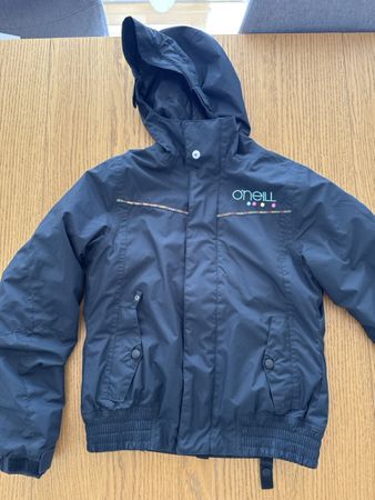 O'Neill Skijacke schwarz mit Kapuze gr. 152