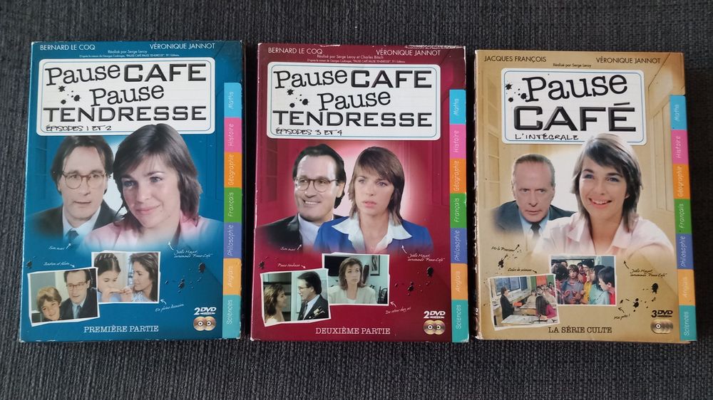7 DVD , Pause Cafe Tendresse, Série TV Culte! (D'occasion) à Bernex ...