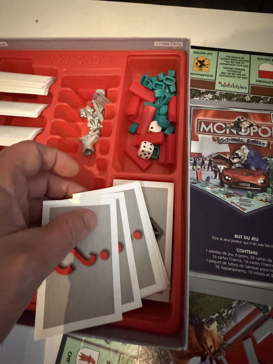Giochi: Monopoly Suisse Schweiz édition Swisscom Parker – Usato da Genève venduto da sho_67qj 5
