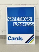 American Express Cards - Blechschild, Top Zustand! (53)