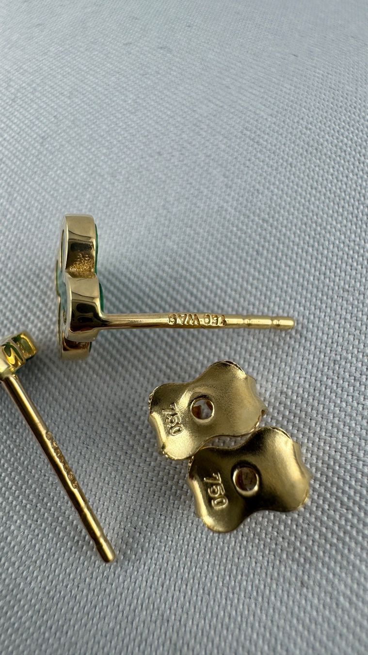 Orecchini pendenti & Orecchini a lobo: Ohrstecker in 750 Gold / 18 Karat – Nuovo (secondo la descrizione) da kreuzlingen venduto da fantasy_schmuck 3