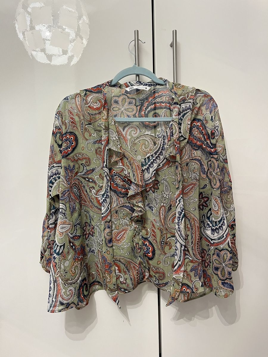 Zara Camicette: Chemise bohème de ZARA taille M  – Nuovo (secondo la descrizione) da Aigle venduto da sow_m7gm 5