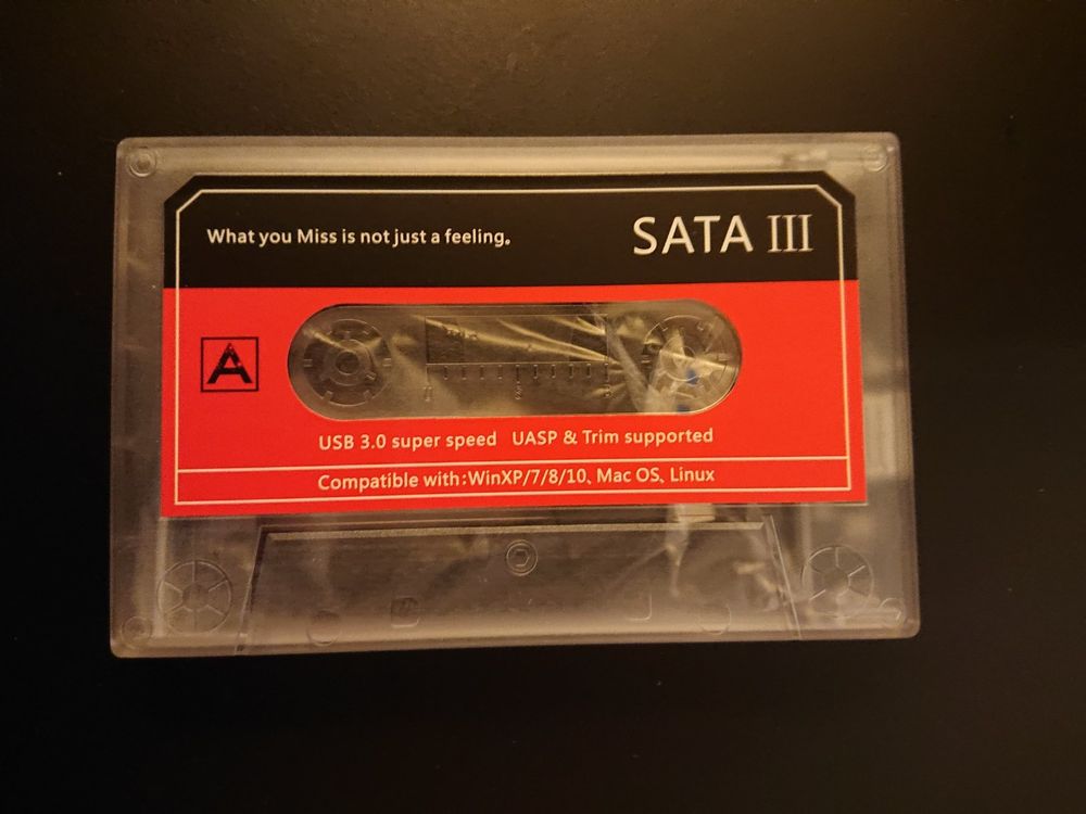 NEU - Case Hülle SATA III Externe Festplatte USB 3.0 - Tape (Neu und ...