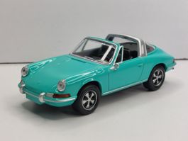 Porsche 911 Targa 1967-1972 türkis / silber   1:43 von NOREV