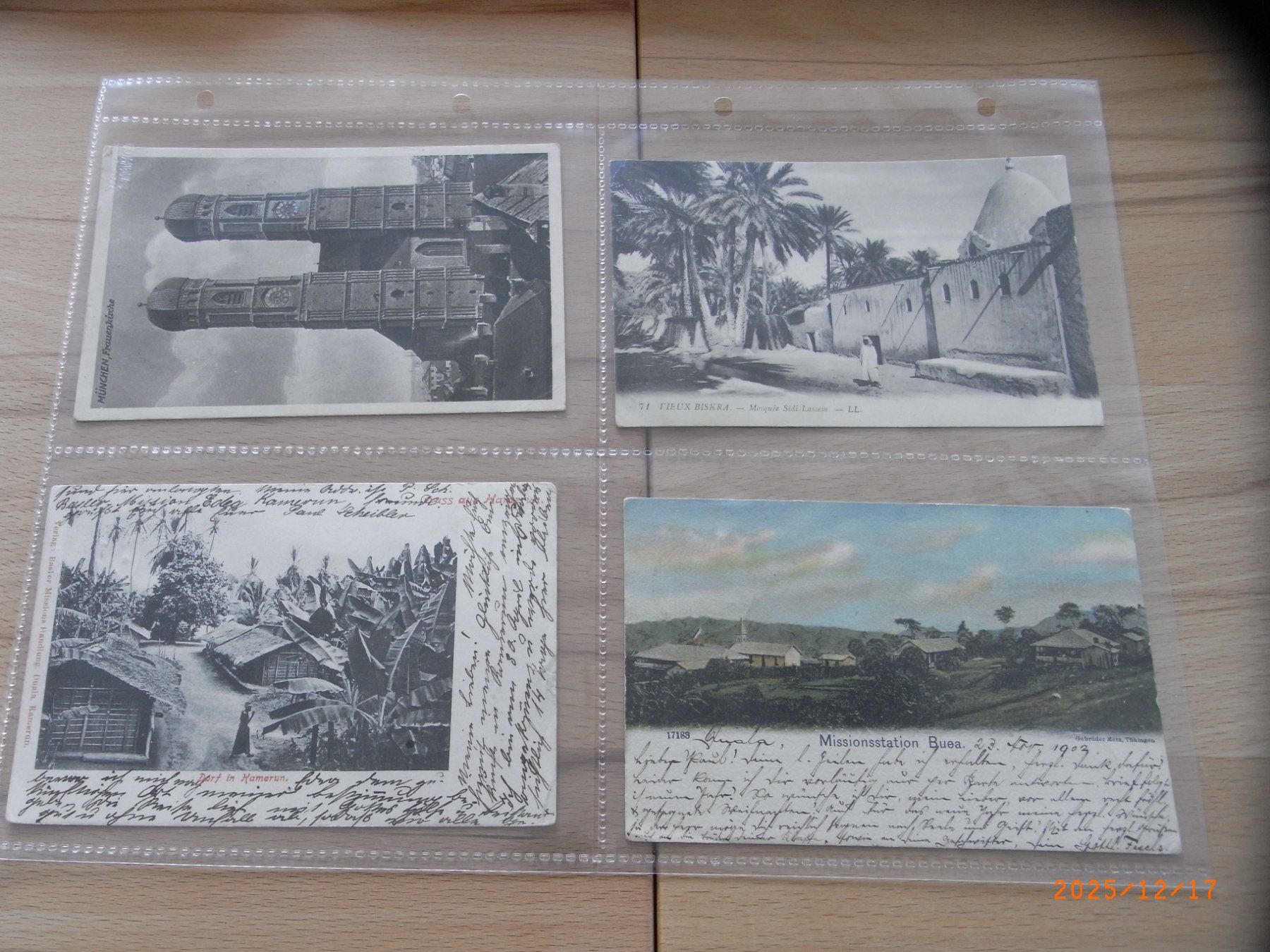 Cartoline postali: Ansichtskarten international 264  Stück im Album – Usato da Ittigen venduto da shetland 9
