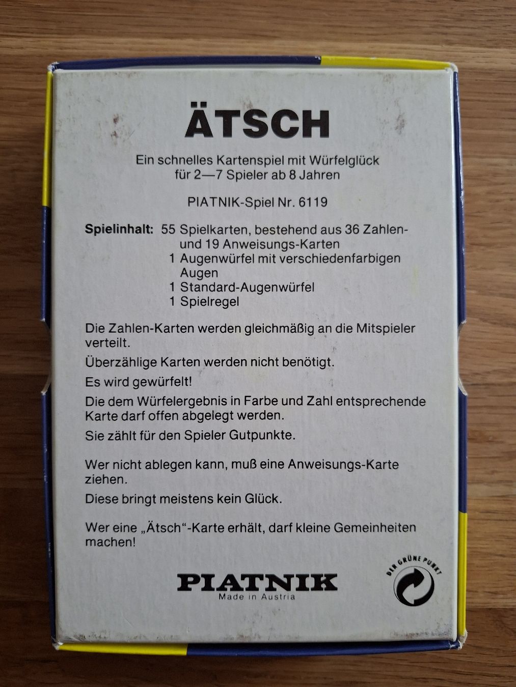 Giochi: Kartenspiel Ätsch – Usato da Zürich venduto da Vordermannd86 1