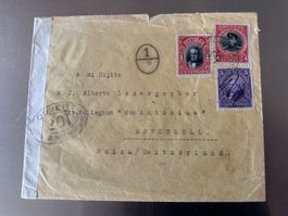 ENVELOPPE TIMBRÉE EXCEPTIONNELLE - ÉQUATEUR ( 1941 ? )