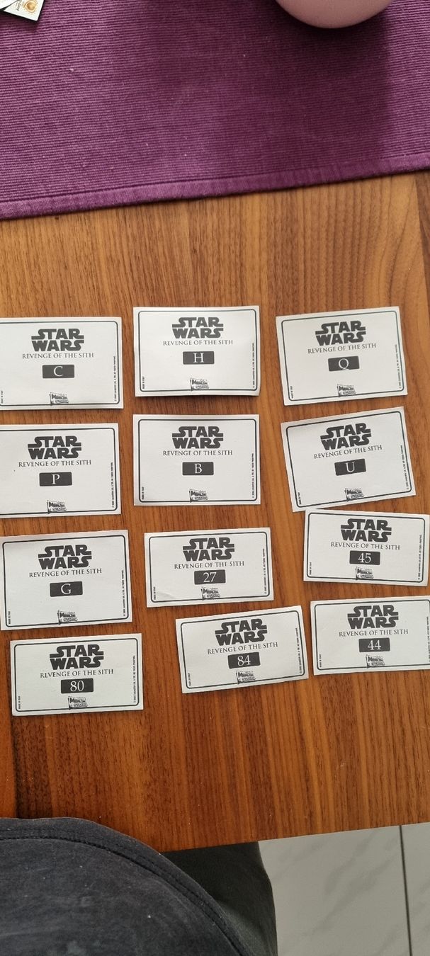 Star Wars Carte collezionabili: Star Wars Sammelsticker – Usato da Mels venduto da bae_mcs6 1