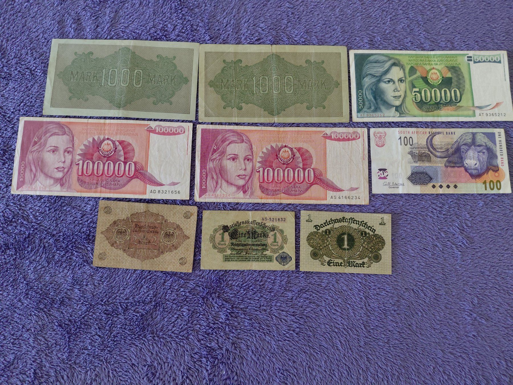Banconote: Div. Banknoten Welt – Usato da Horw venduto da Onurb008 3