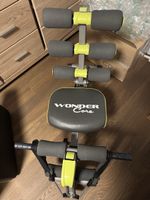 Bauchtrainer Wonder Core grau gelb gebrauchter Zustand