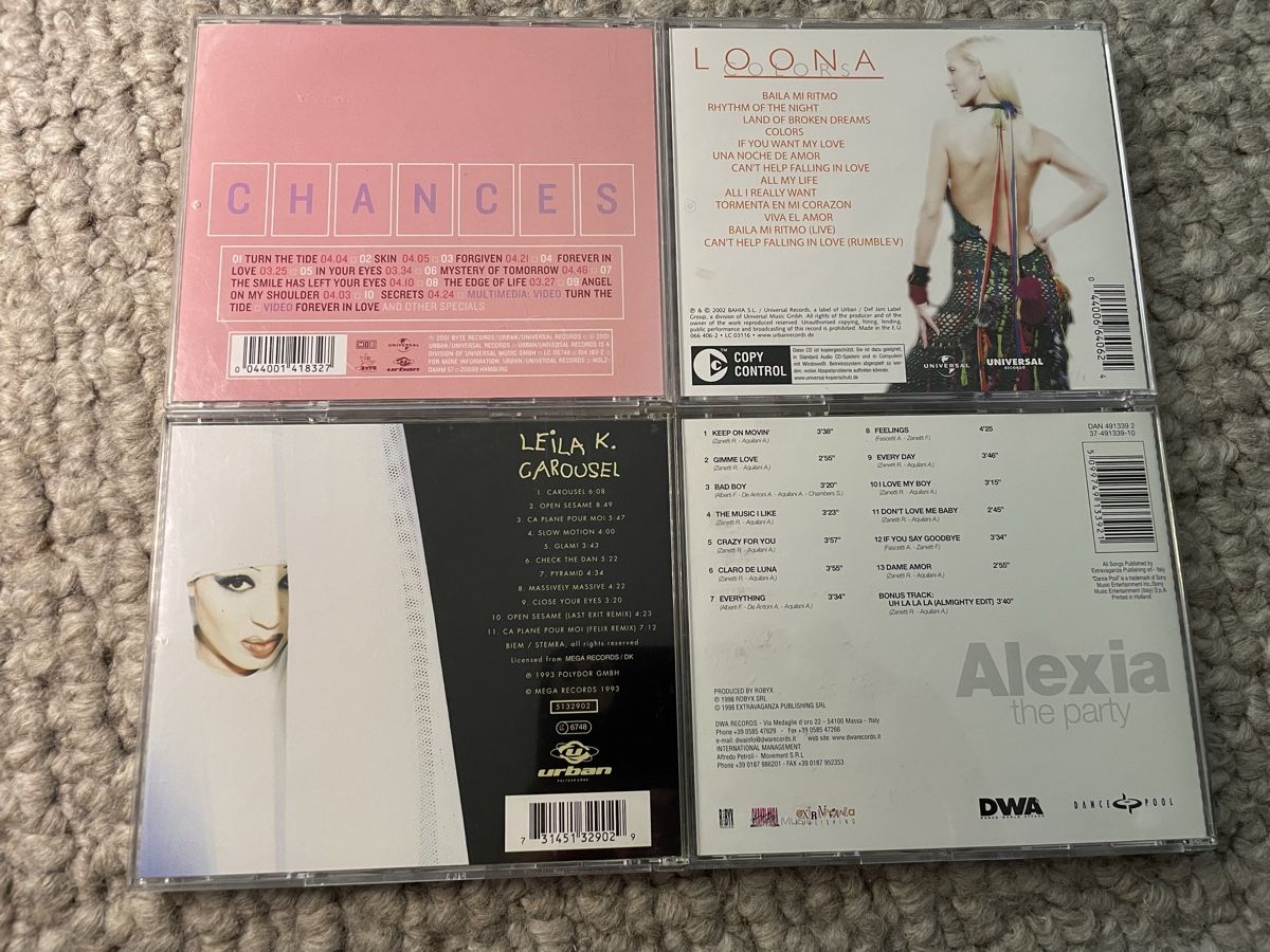 CD: Sylver / Loona / Leila K. / Alexia – Usato da Reinach AG venduto da trigger7811 1