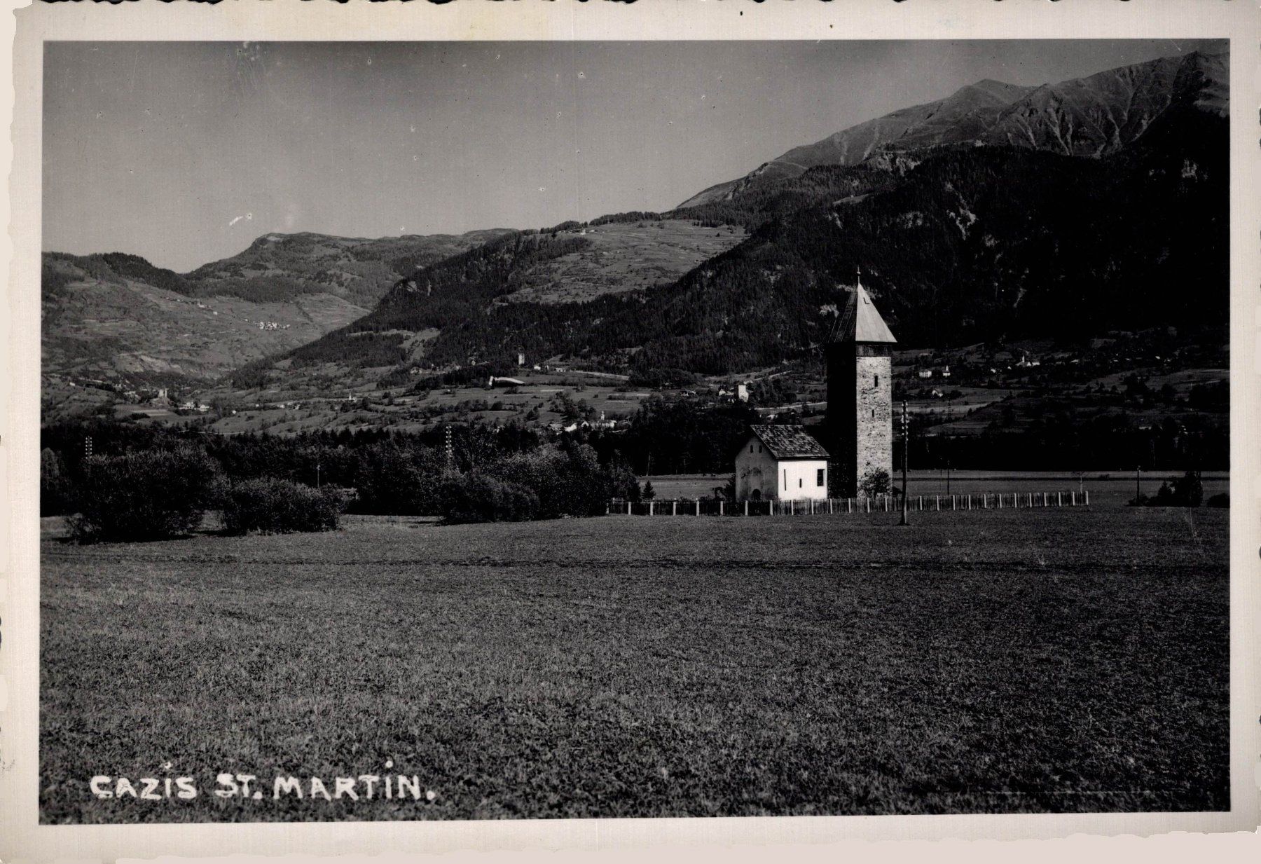 Cartoline postali: Cazis St. Martin. – Usato da Bronschhofen venduto da Astore