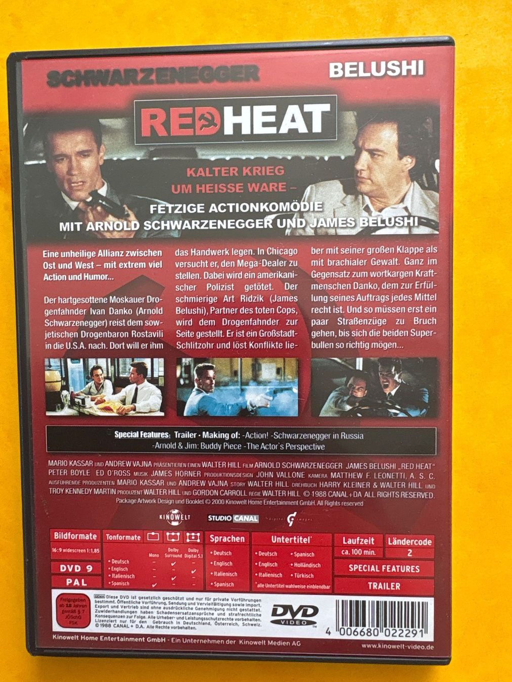 Tous les DVDs: Red Heat – D'occasion à Spreitenbach par SwissTradeMan 1