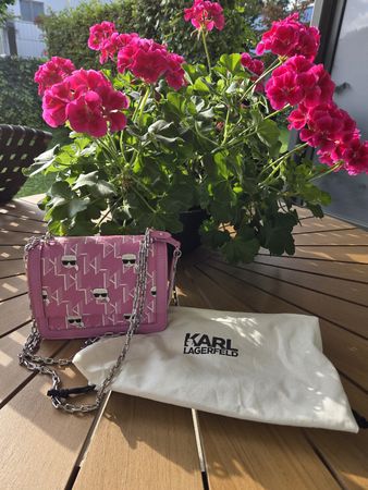 Karl Lagerfeld Tasche, Pink, wie neu, ein echter Hingucker!