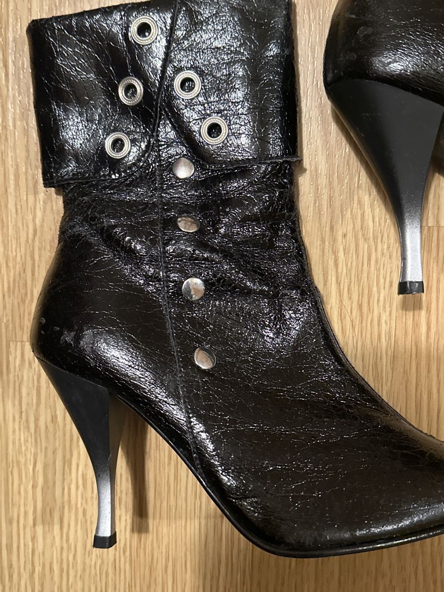 Scarpe da donna: Vintage Lederstiefeletten, Gr. 36 – Usato da Neuenegg venduto da kar_smg9 1