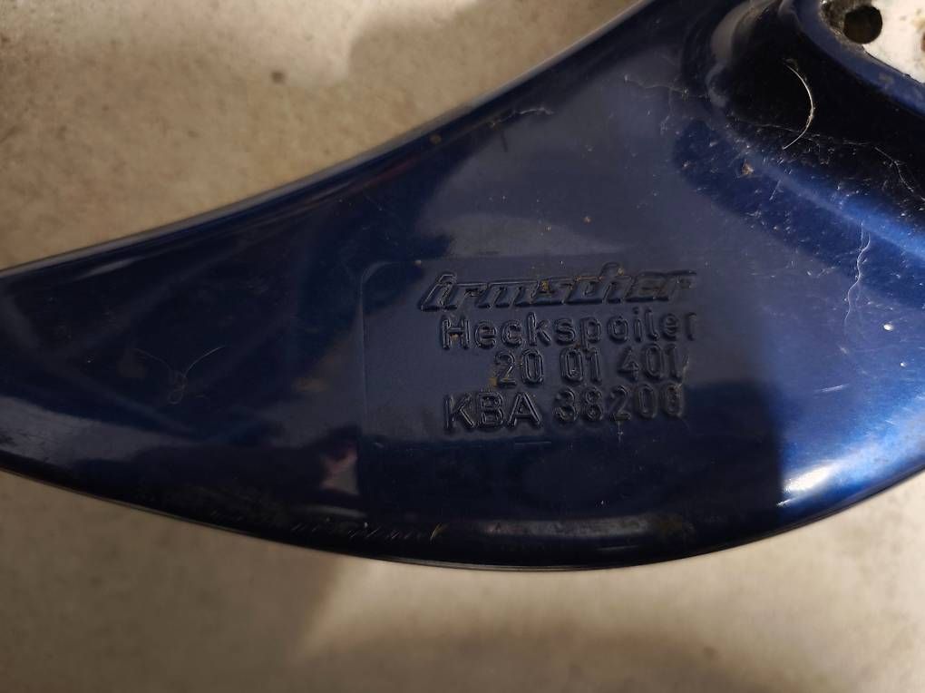 Tutti pezzi di ricambio auto: Opel Astra G CC Heckspoiler. – Usato da Zihlschlacht venduto da rad_vvm9 1
