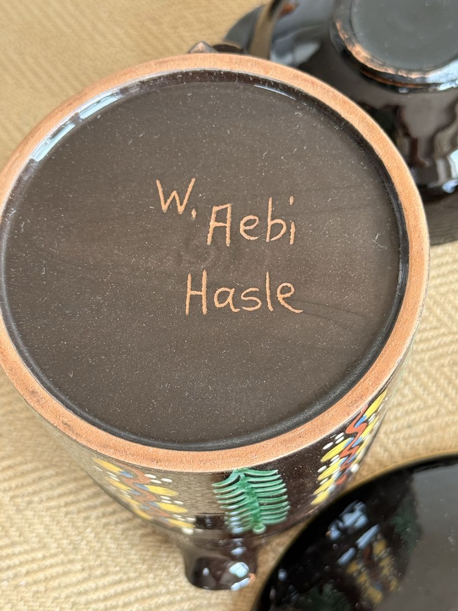 Geschirrsets: Geschirr Set Keramik AEBI HASLE Vintage – Gebraucht aus Konolfingen von petzipetz 2