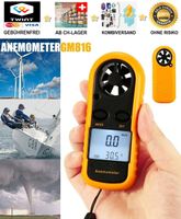 Digitaler Windmesser Thermometer Anemometer