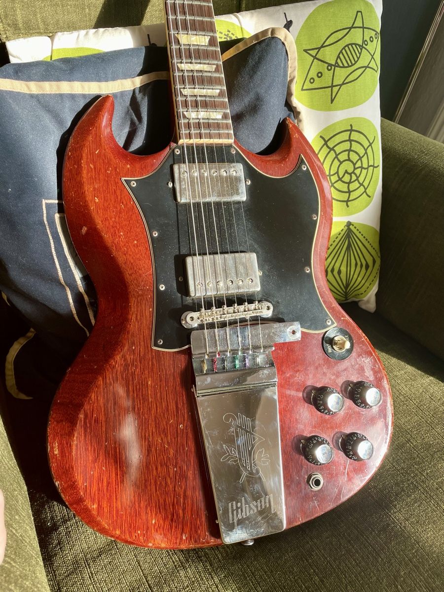 Gibson Strumenti musicali: 1969 Gibson SG Standard cherry – Usato da Kriens venduto da glucifer