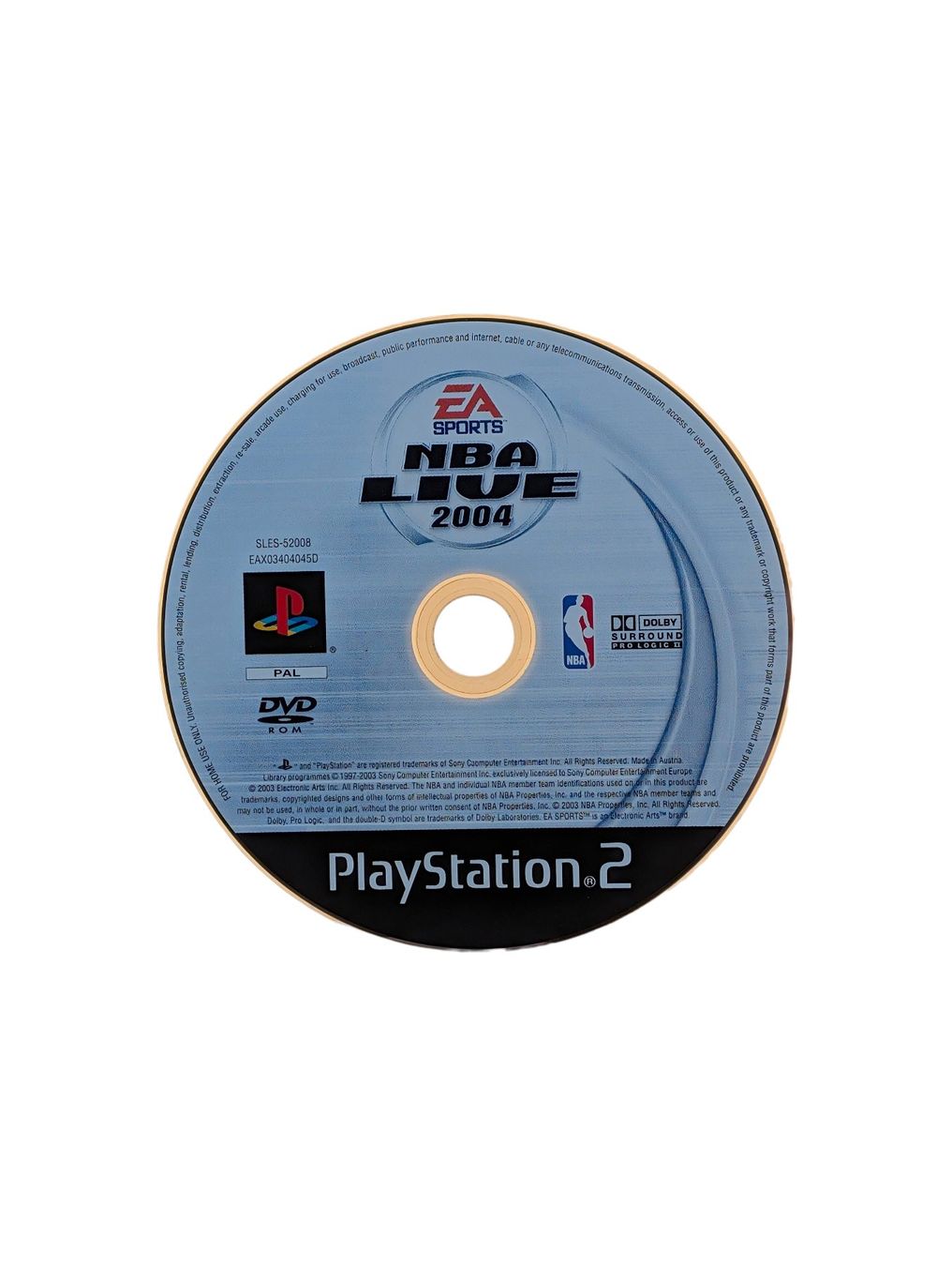 Giochi: NBA Live 2004 PlayStation 2 (PS2) Nur CD – Usato da Domat/Ems venduto da IsseldorsShop