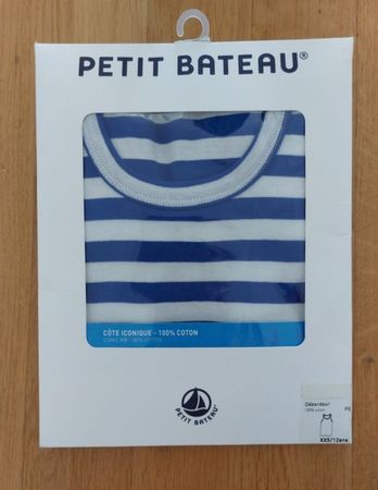 PETIT BATEAU Tanktop Débardeur Shirt Gr. XXS 12 Jahre