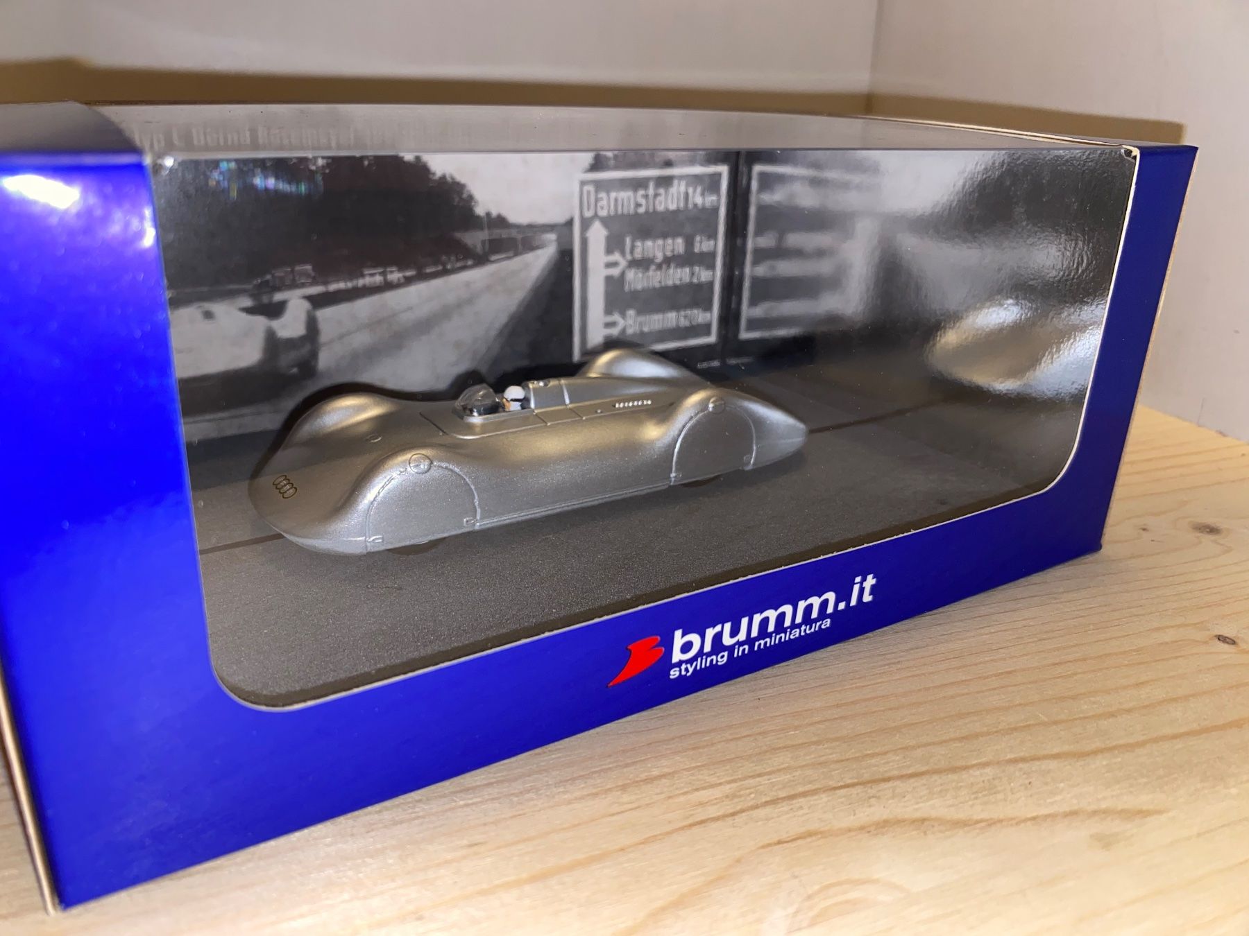 Audi Modellautos: Auto Union Typ C Streamline 1/43 Speed Record B. Rosemeyer – Neu und originalverpackt aus Wohlen AG von PrivatSammlung 1