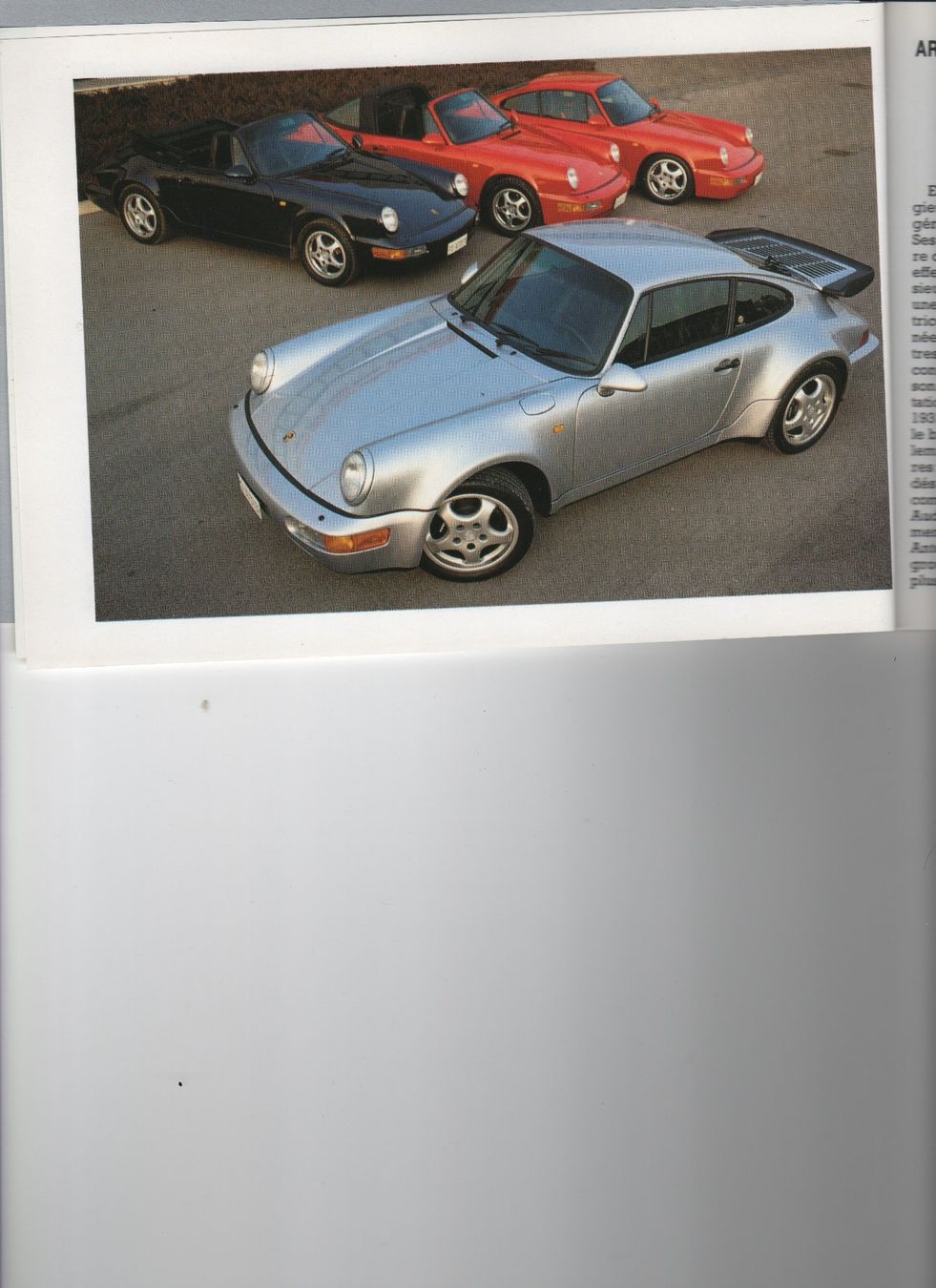 Porsche Documenti: Prospekt Porsche 911 – Usato da Corminboeuf venduto da corbay 1