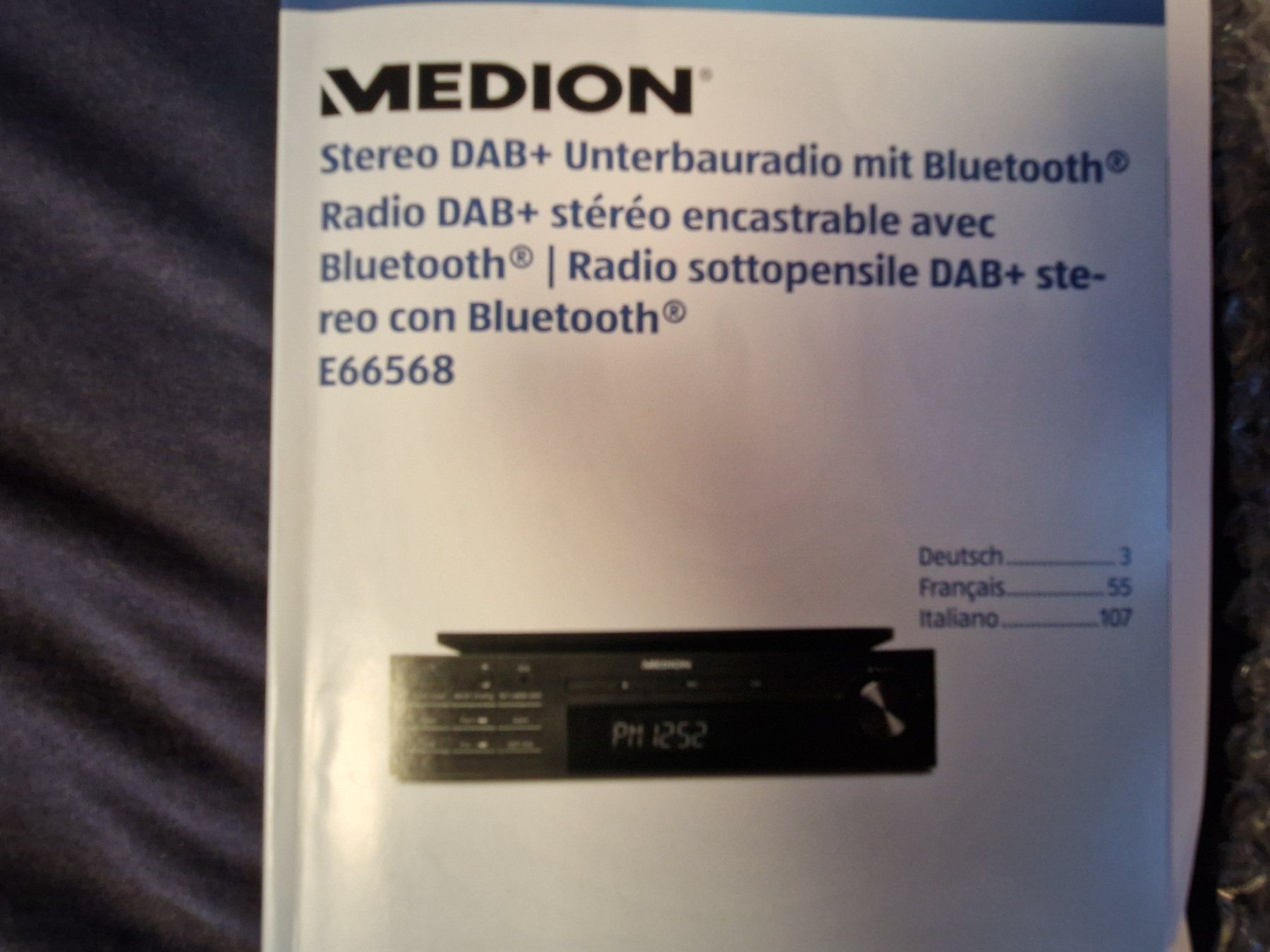 Medion Radios: Radio DAB+ – D'occasion à Fräschels par fascination12 1